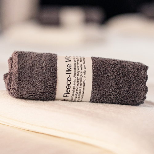 MICRO-FIBRE. Super-Soft Chenille Wash Cloth