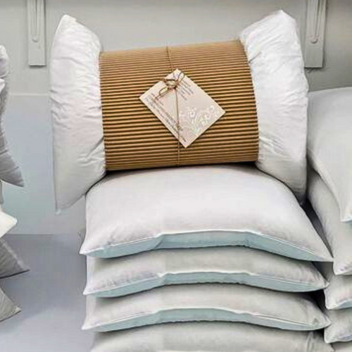 The Buckwheat Hull Pillow Encased in Soft 100% Bamboo Cloth